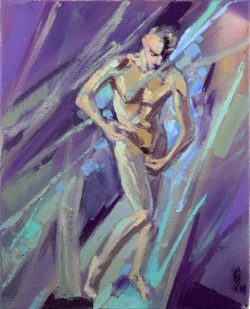 Etude On Project Source Of Life 1 Gay Art Painting Sergey Sovkov